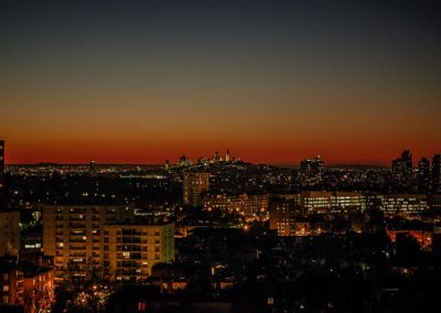 Montmartre by night vu des Lilas©JulienBarret