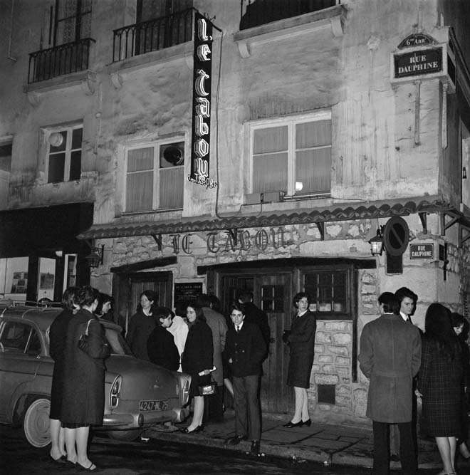Le Tabou, rue Dauphine, 1963 © Roger-Viollet