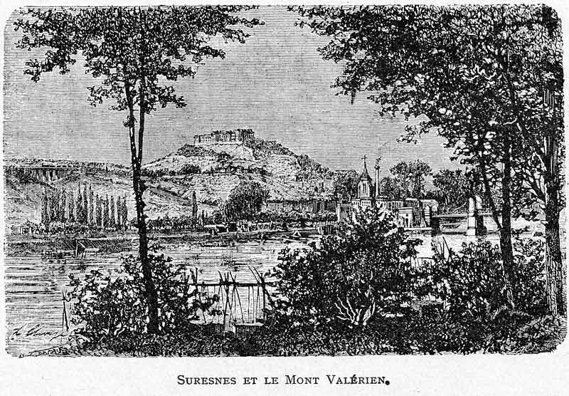 Autour du Mont Valérien, sur les hauteurs de Suresnes