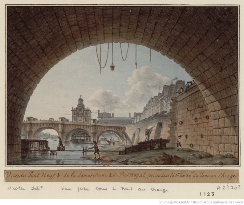 Vues d’optique de Paris à la fin du 18e siècle