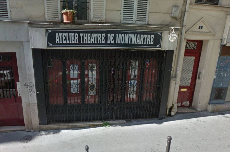 Atelier théâtre de Montmartre - capture Google view