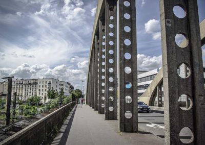 Vue du pont de l'avenue Jean Jaurès à Drancy par J.Barret-21
