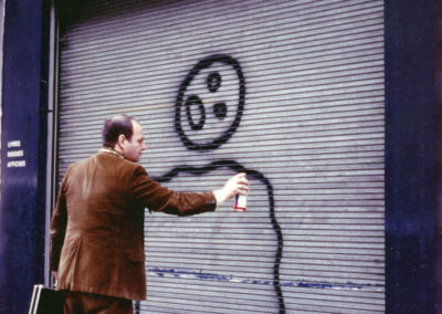 Gérard Zlotykamien, Paris 1984 © Rosine Klatzmann