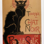 L’affiche de Steinlen pour la Tournée du Chat Noir de Rodolphe Salis - GoogleArtProject