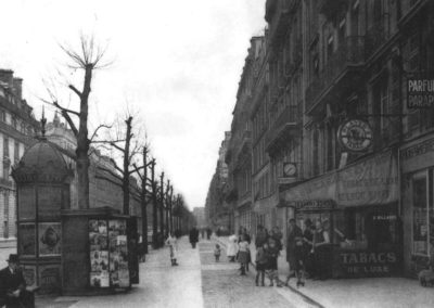 L’avenue Kléber, sa parfumerie, son kiosque et son tabac