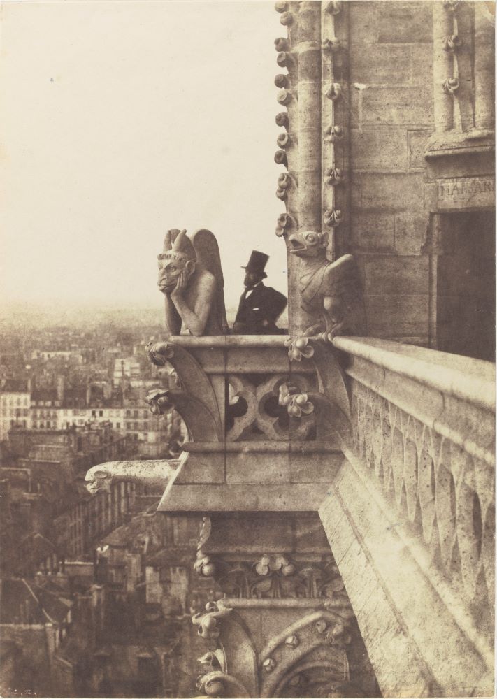 Charles Nègre, Le Stryge, vers 1853 © Musée d’Orsay