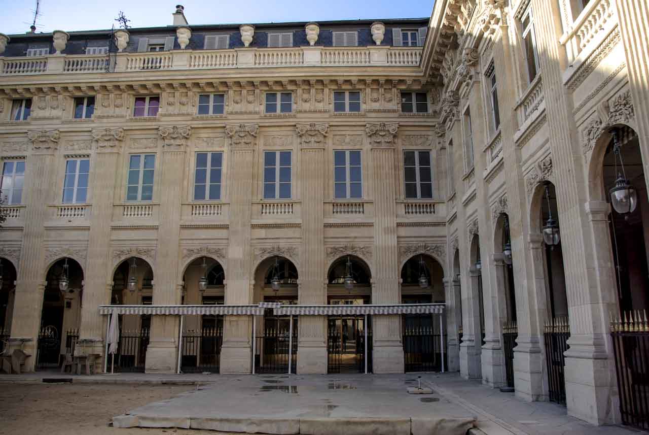 Les arcades du Palais Royal @J.Barret