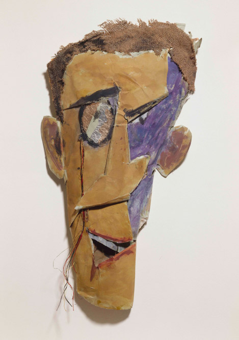 Marcel Janco, Portrait de Tzara en masque © Centre Pompidou, MNAM-CCI, RMN-Grand Palais © Adagp
