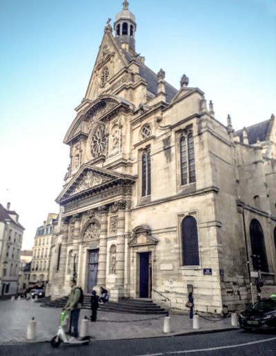 L'église Saint-Étienne-du-Mont en octobre 2021 @J.Barret