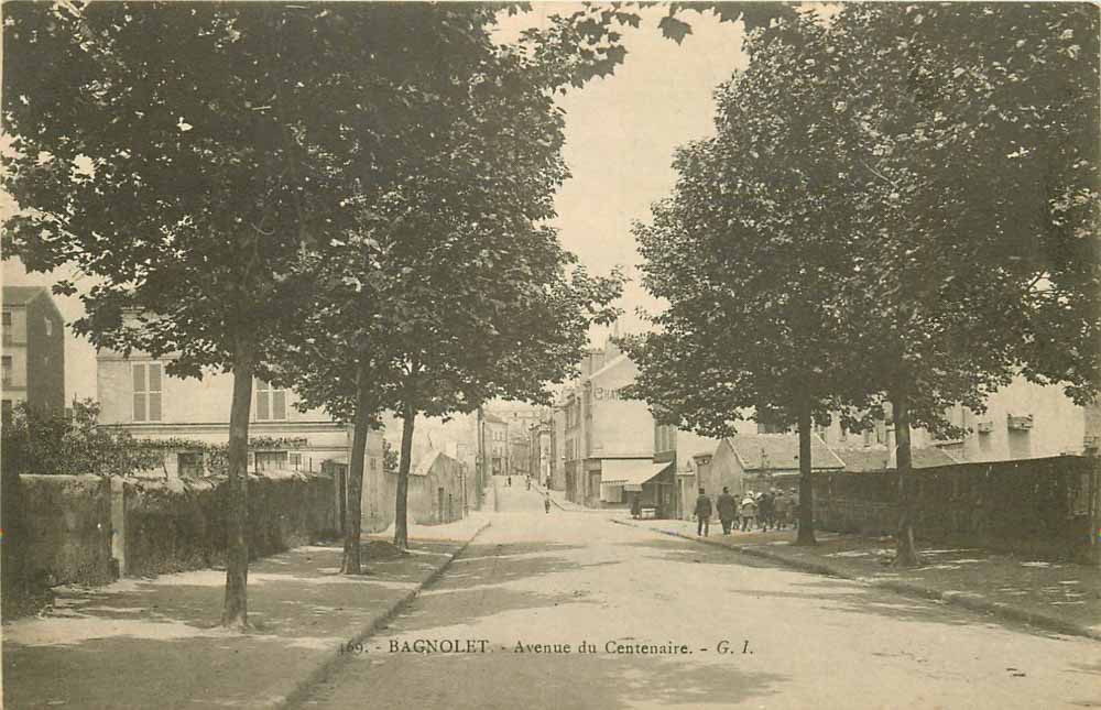 Avenue du Centenaire en 1908 coll. JP Santarsiero