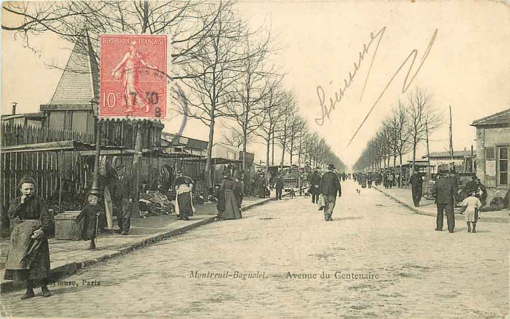 Les Puces Avenue Centenaire 1906, coll. JP Santarsiero