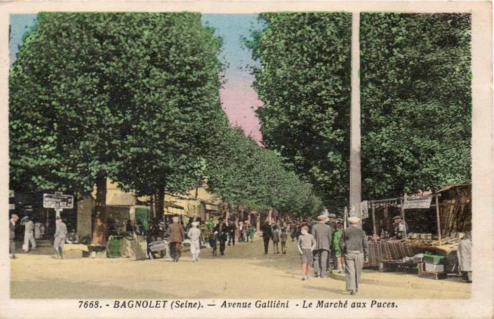 Les Puces Avenue Galliéni, coll. JP Santarsiero