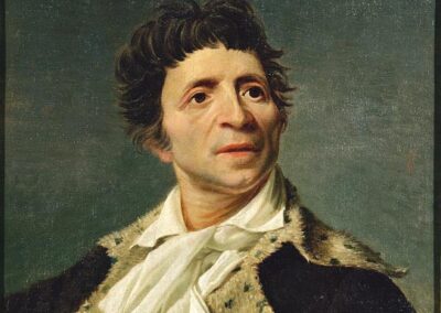 Portrait de Jean-Paul Marat par Joseph Boze, Wikimedia Commons