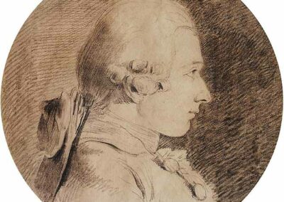 Portrait du Marquis de Sade à 20 ans par Charles-Amédée-Philippe van Loo, Wikimedia Commons