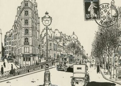 Quelques lieux parisiens dessinés par Tardi