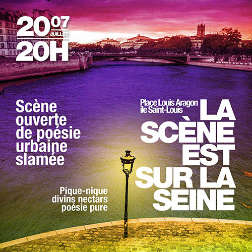 Affiche La scène est sur la Seine - 20 juillet 2022