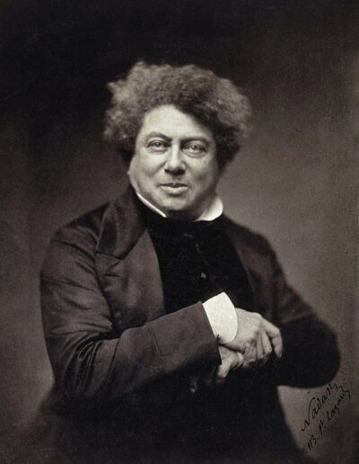 Alexandre Dumas en 1855 ©Nadar