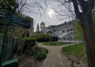 Le jardin Renoir du musée de Montmartre @JB