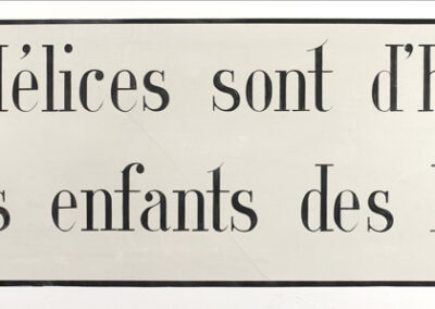 Sentence du carmel, anonyme © Musée d’art et d’histoire Paul Eluard. Cliché I. Andréani (18)