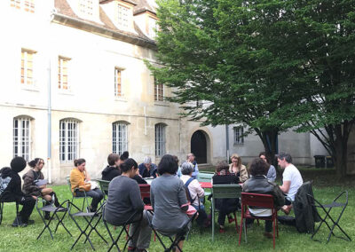L'atelier poétique du 18 mai 2024 au musée d'art et d'histoire Paul Eluard de Saint-Denis @Cassandre Lavoix